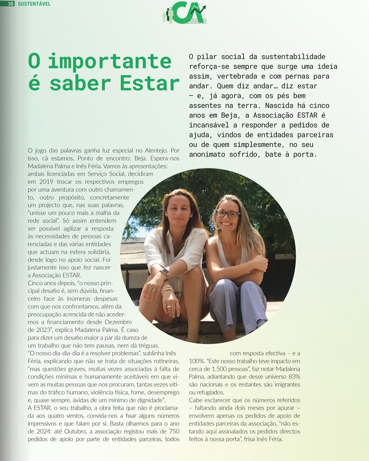 A ESTAR na Revista do Crédito Agrícola
