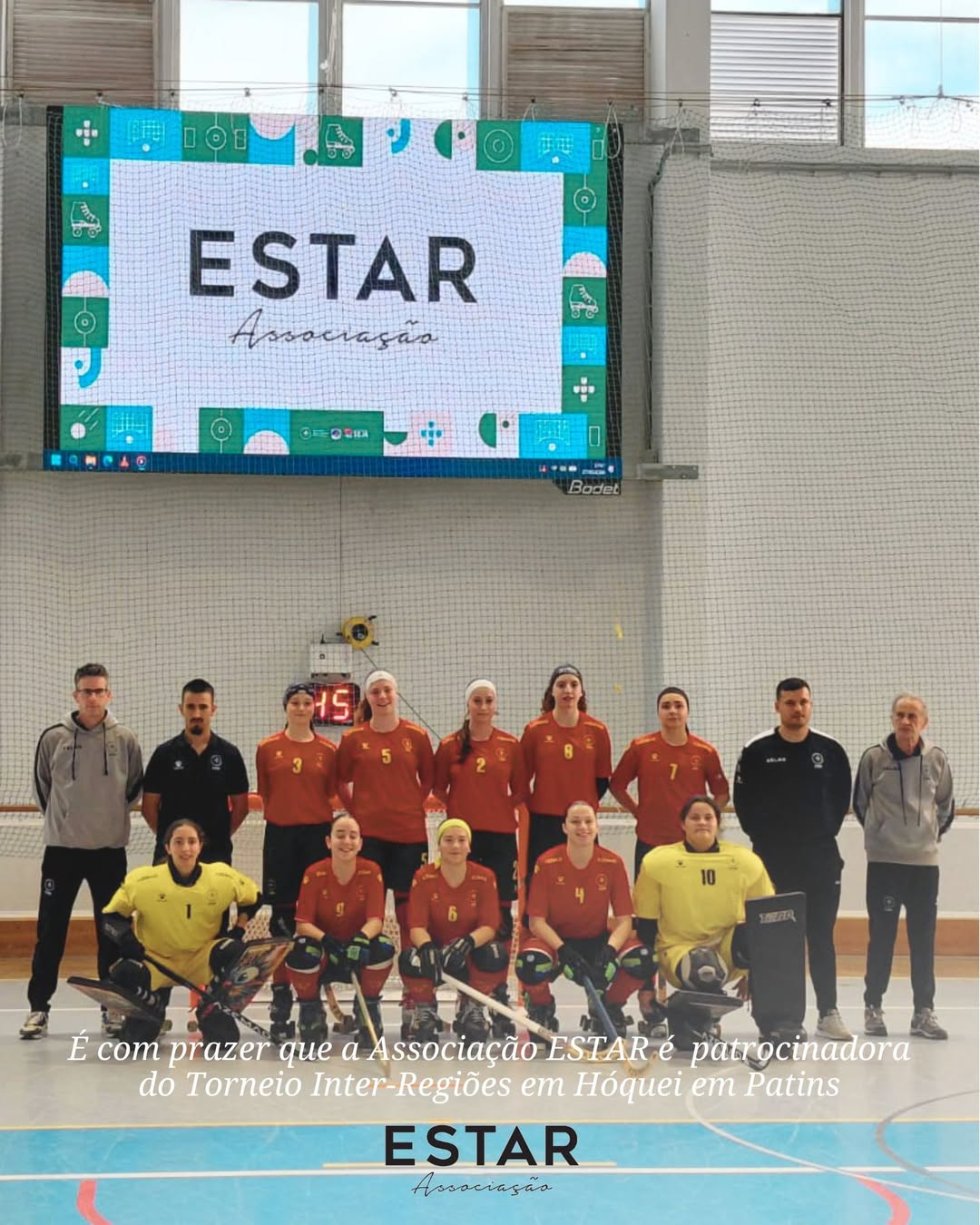 ESTAR: Patrocinador do Torneio Inter-Regiões de Hóquei em Patins Masculino