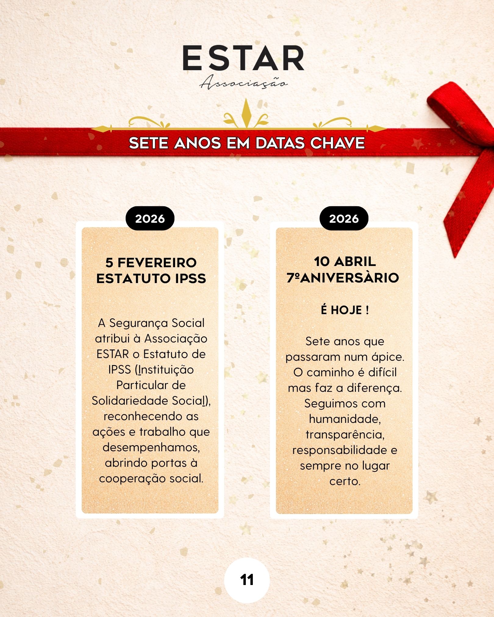 ESTAR: Momentos da Nossa História XI