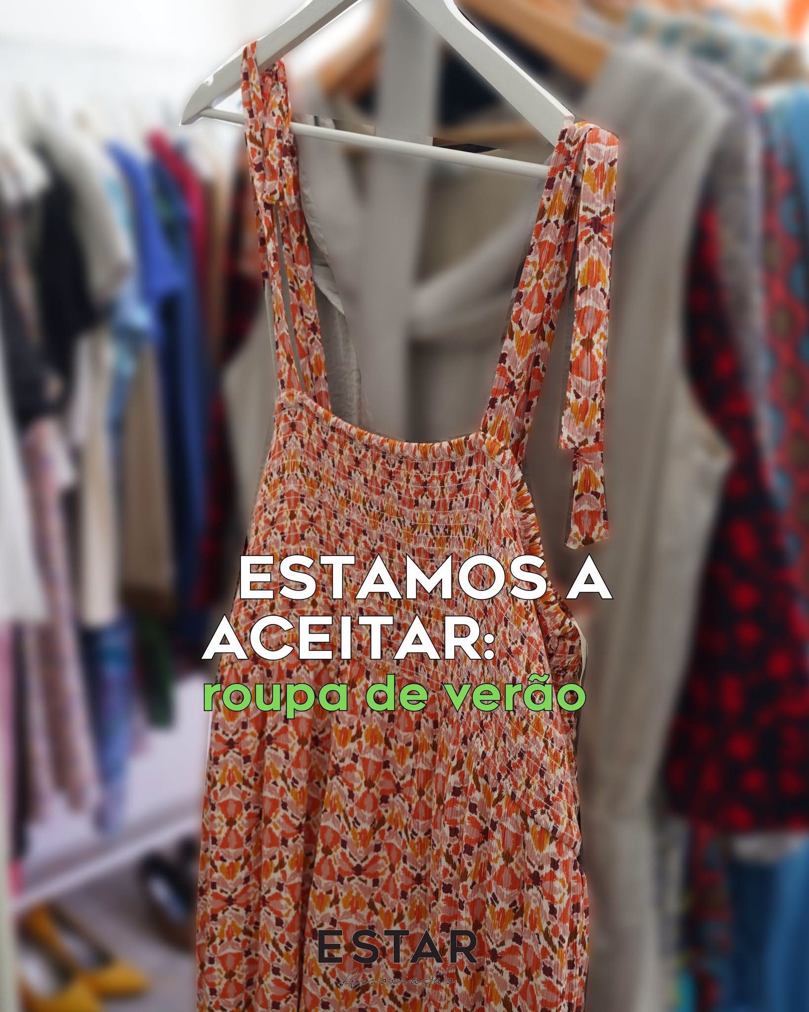 ESTAR: Aceitamos Roupa de Verão