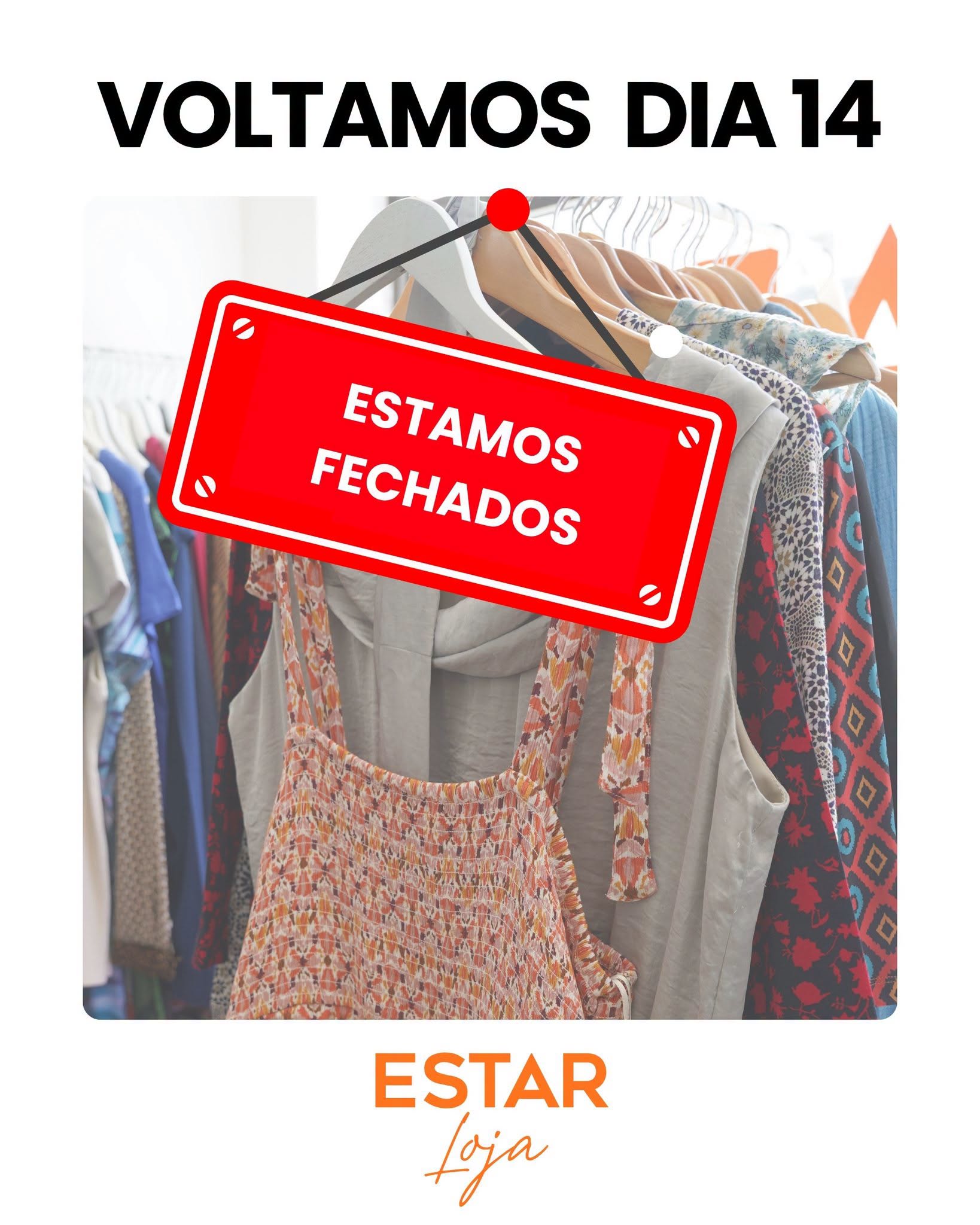 ESTAR: Loja ESTAR Reabre Dia 14 de Setembro